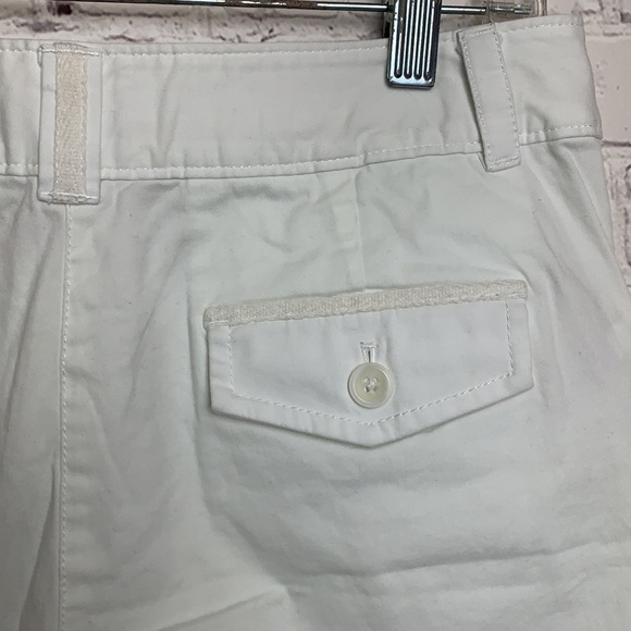 Tommy Bahama White Bermuda Style Chino Shorts - Picture 7 of 13